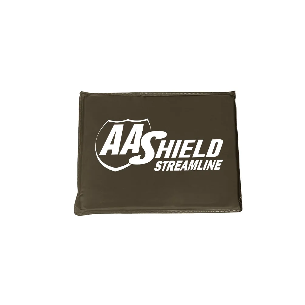 

AA Shield Streamline Bulletproof Soft Panel Body Armor Inserts Plate UHMWPE Core Self Defense Ballistic NIJ Lvl IIIA 3A 8x10