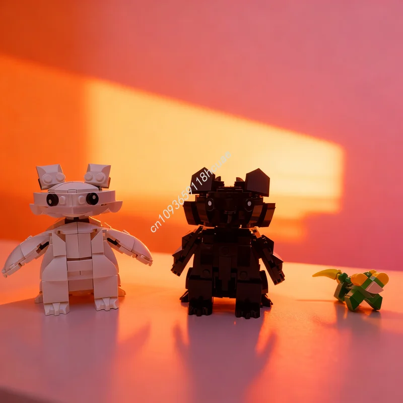 

368 шт. MOC «Как приручить дракона» Ночная слава модель строительные блоки архитектура DIY Рождественский подарок образование кирпичные игрушки на день рождения