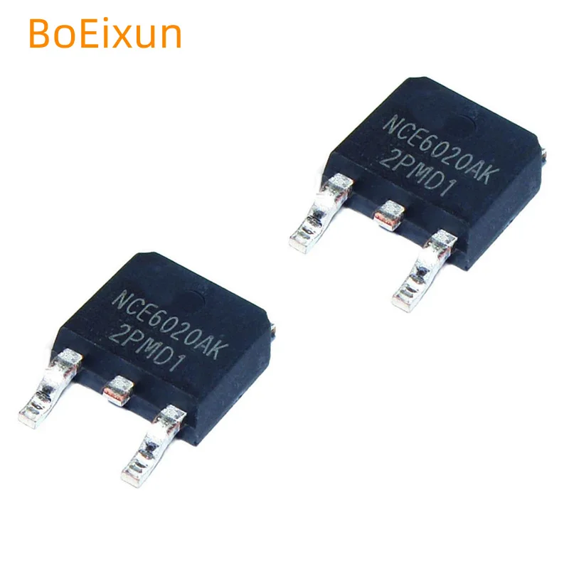 105PCS/LOT NCE6020AK 6020AK 6020K MOSFET-N 60V 20A TO-252 TO252 New Good Quality Chipset