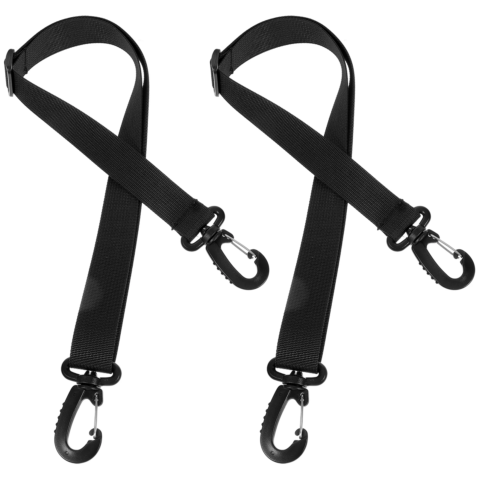 

2pcs Black 2.5cm Ski Boots Strap Carriers Portable Adjustable Shoulder Leash Skates Fixing Straps Roller Skates Carrying Straps