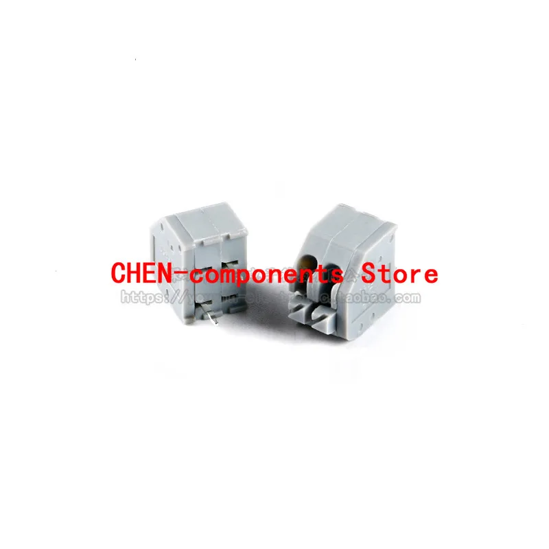 5pcs/lot KF250-3.5-2/3/4/5/6/8P double row in-line 3.5mm pitch spring type PCB terminal Plug
