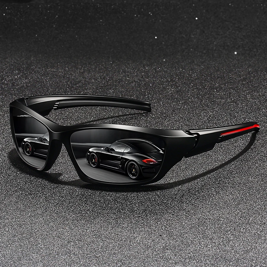 Modische Vintage-Sport-Sonnenbrille für Autofahren, Angeln, Radfahren, Laufen und Bergsteigen für Männer und Frauen