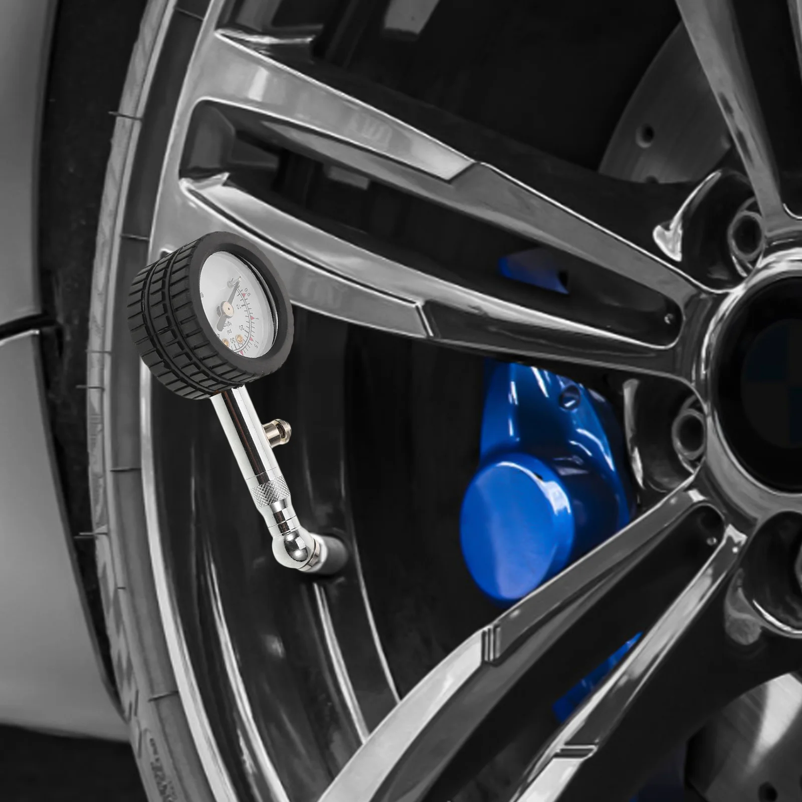 

Tire Pressure Gauge Dial Design For Car Motorcycle Truck Portable Tire Pressure Testing Tool Vehicle Repair Equipment