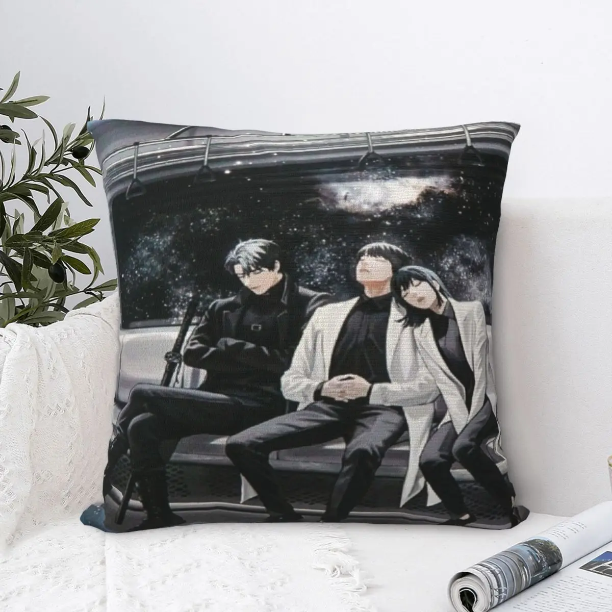 New Style Seat Novel Omniscient Reader Viewpoint Decor Pillowcase Merch Pillow Cover Square Multi-Size