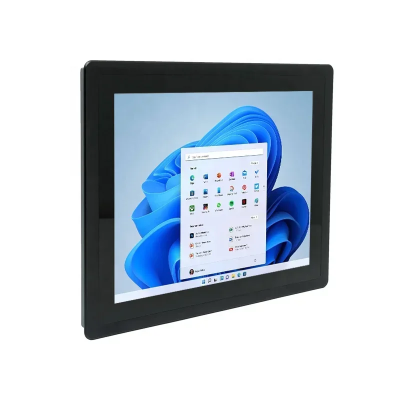 Full HD LCD Touch Monitor LED Backlight Front IP65 Waterproof Capacitive Touch Screen Embedded Monitor