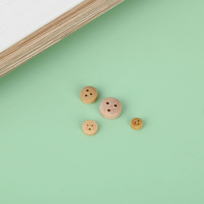 20PCS High Quality Deadeye Pulley 4/5/6/8MM Wooden Model Ship Model Accessories