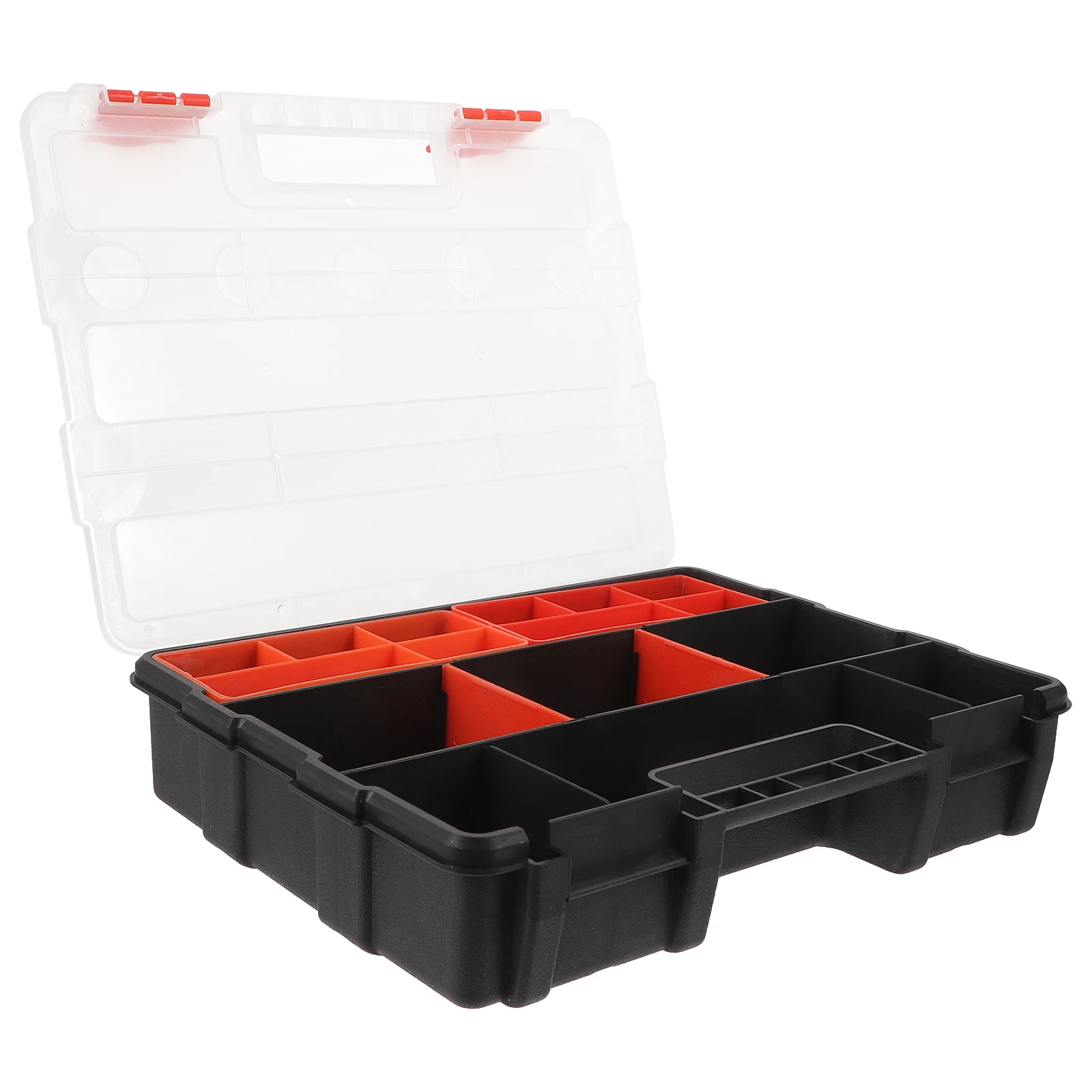 

Large Plastic Nut and Bolt Organizer Box Durable Compartment Storage Container for Hardware Tools Small Parts Organizer Screw