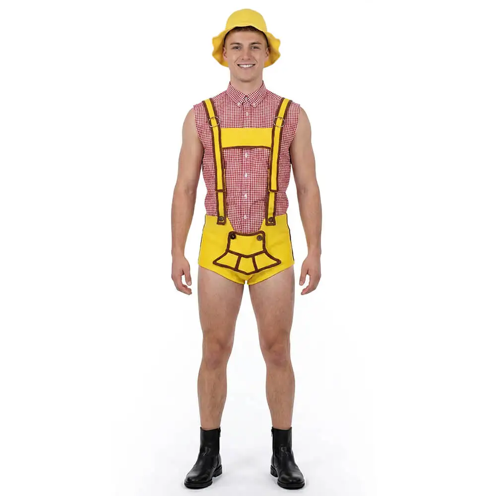 

Bruno Gehard Cosplay Costume Bruno Movie Fancy Dress Halloween Suit Carnival Party Performance Outfits Roleplay