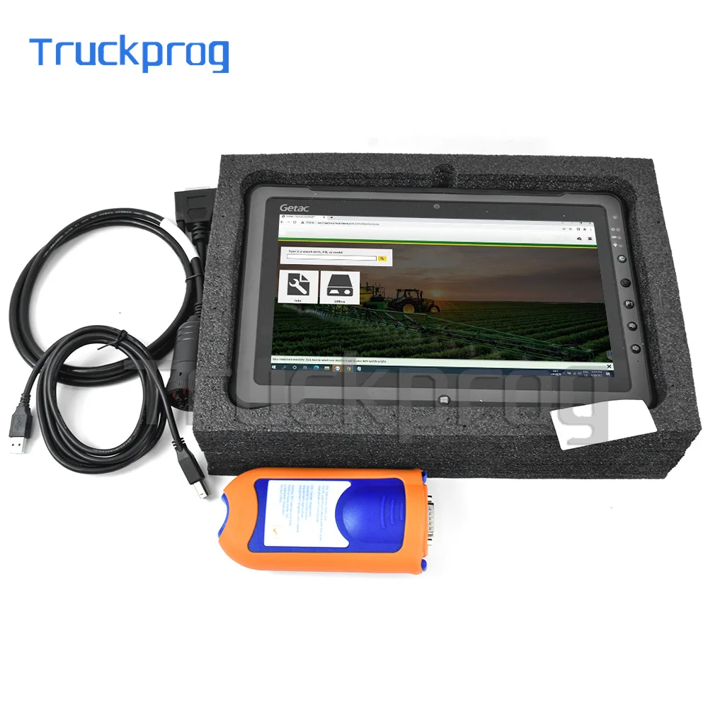 for EDL v2 advisor Agriculture Tractor Construction Diagnostic V5.3 Service Electronic Data Link diagnostic Tool+Getac Tablet