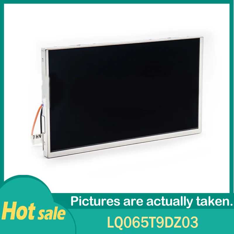 100% novo original LQ065T9DZ03 tela LCD de carro de 6,5 polegadas