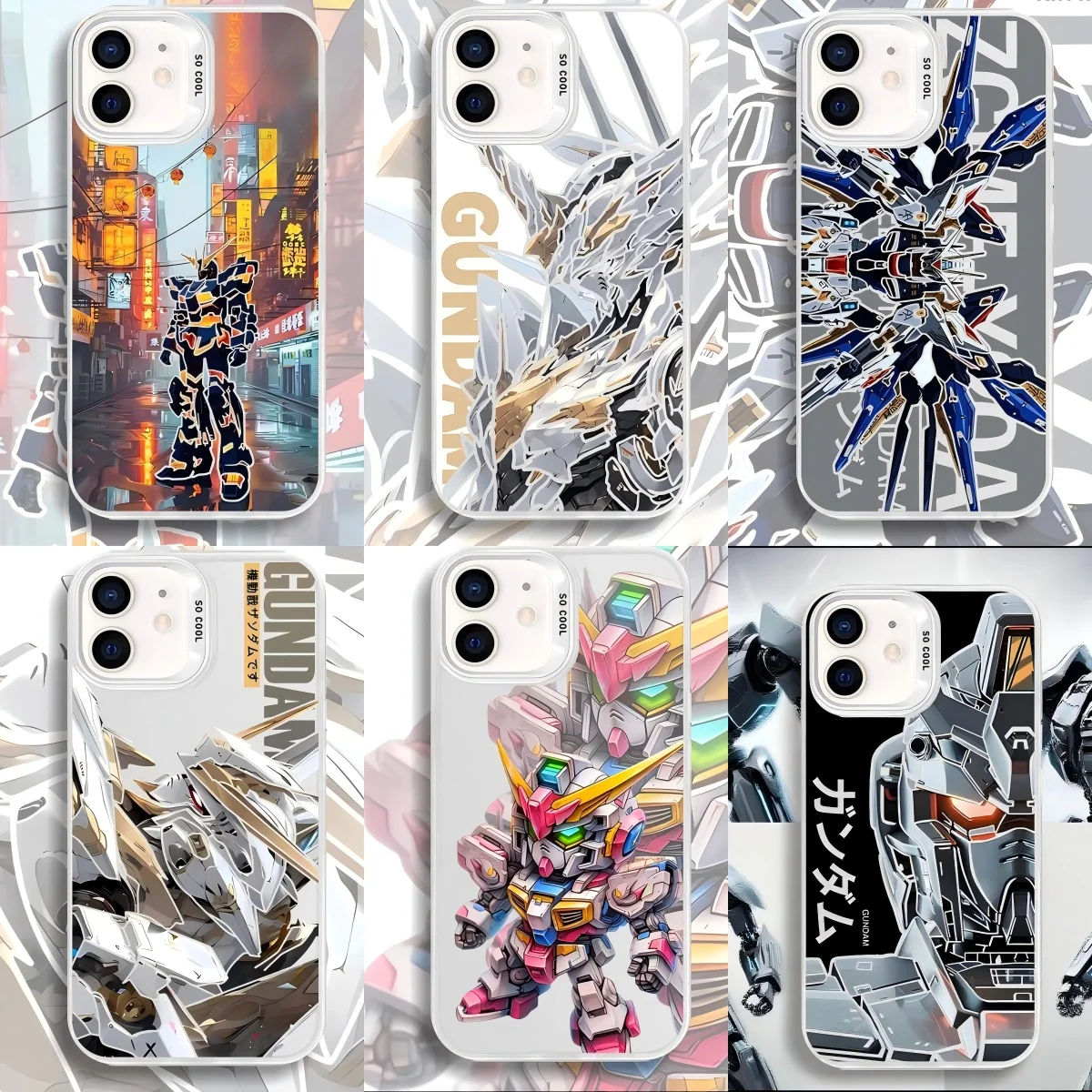 Anime Mobile G-Gundams Phone Case for Samsung Galaxy S26 S25 S24 S23 S22 S21 Note20 FE Ultra Edge Plus 4G 5G Anti Fall Matte