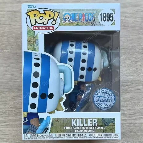 Funko Pop One Piece Koning # 1893 Animefiguur, vinyl verzamelobject, trendy model voor tentoonstelling, decoratief cadeau voor fans