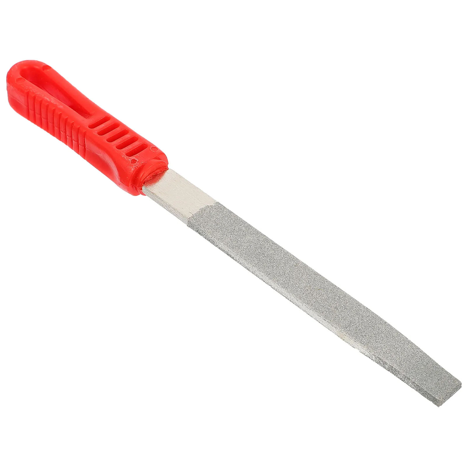 

Flat Plate File Polishing Tool for Metal Woodworking Anti Skid Handle Material Grinding Emery Useful Design Long Time