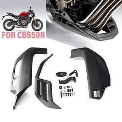 Motorcycle Belly Pan Engine Spoiler Lower Fairing Body Frame Panel Protector For Honda CB650R CB 650R 650 R 2019-2024