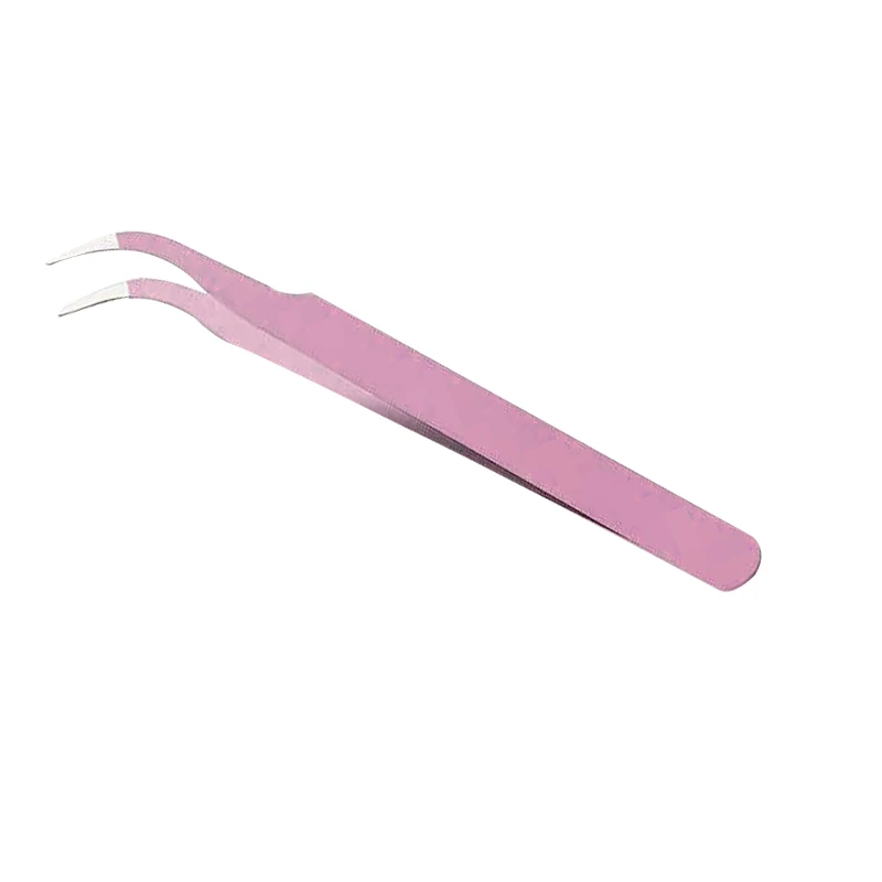 1Pc Stainless Steel Candy Macaron Color Precision Tweezer For Journal Scrapbooking Stickers DIY Tool Stainless Steel Tweezers