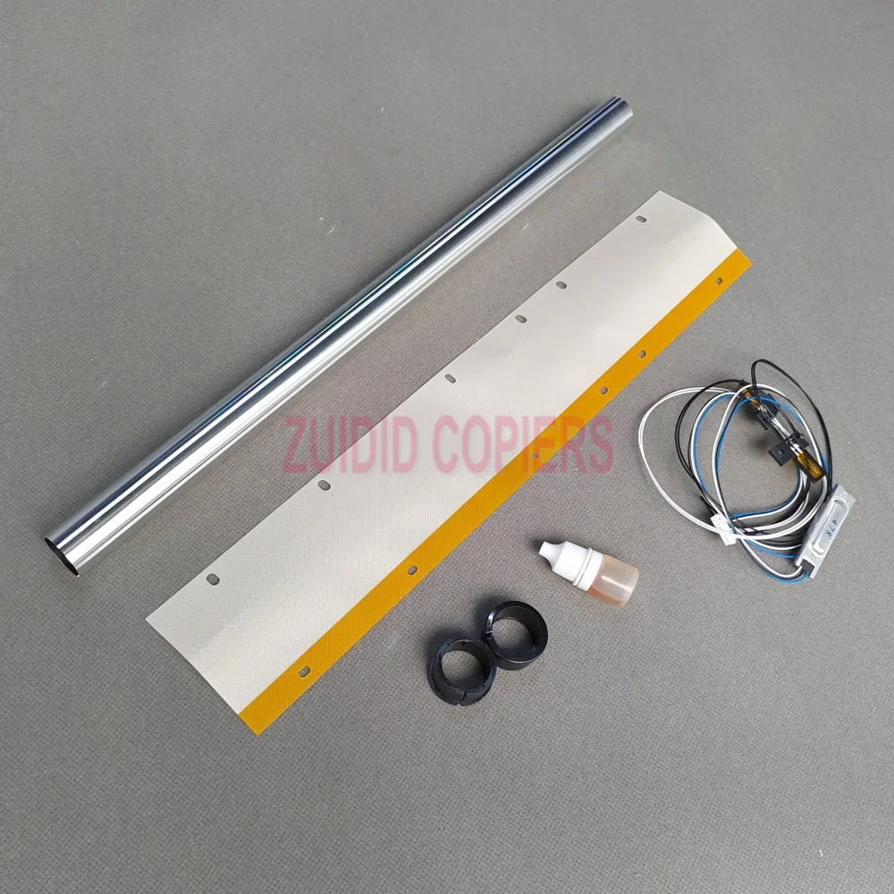 

One Set OEM Thermistor and Oil Application Pad Cloth and Sub Heat Roller Bushing for Minolta Bizhub C250i C300i C360i C450i