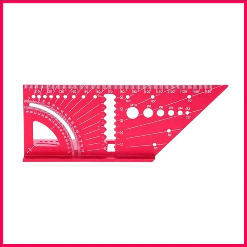 

H051 Portable Woodworking Square Mitre Ruler Carpenter Mark
