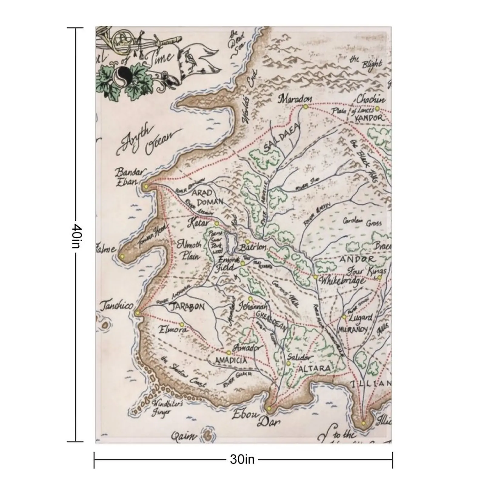 wheel of time map Throw Blanket Decorative Beds Warm valentine gift ideas Luxury Thicken Blankets
