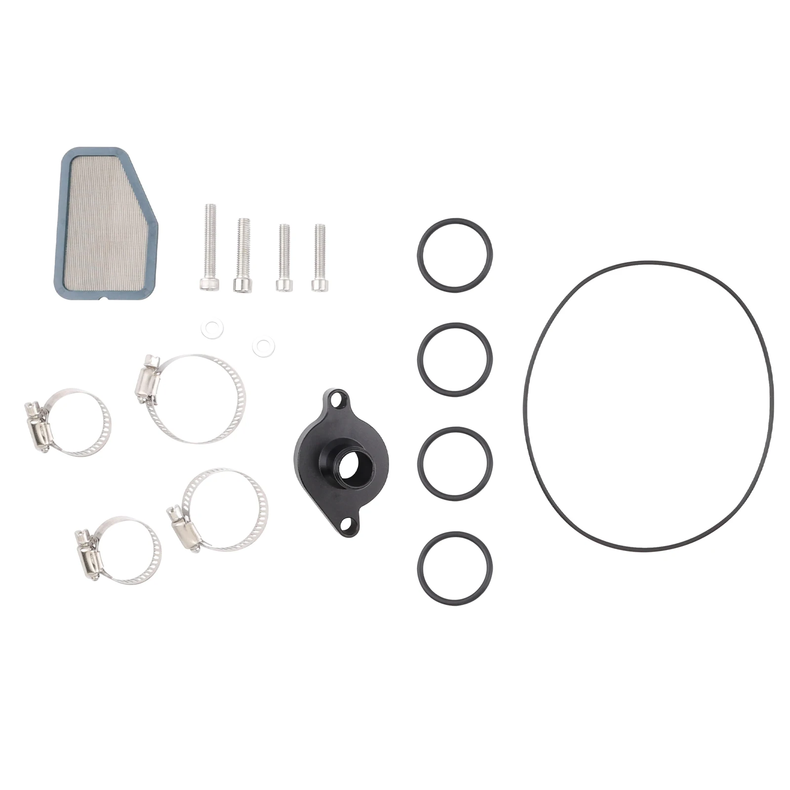 Powerstroke الديزل PCV CCV صمام تنفيس فاصل الزيت علبة المرافق مجموعة إعادة التوجيه ل 2011-2024 فورد F250 F350 F450 سوبر ديوتي 6.7L V8