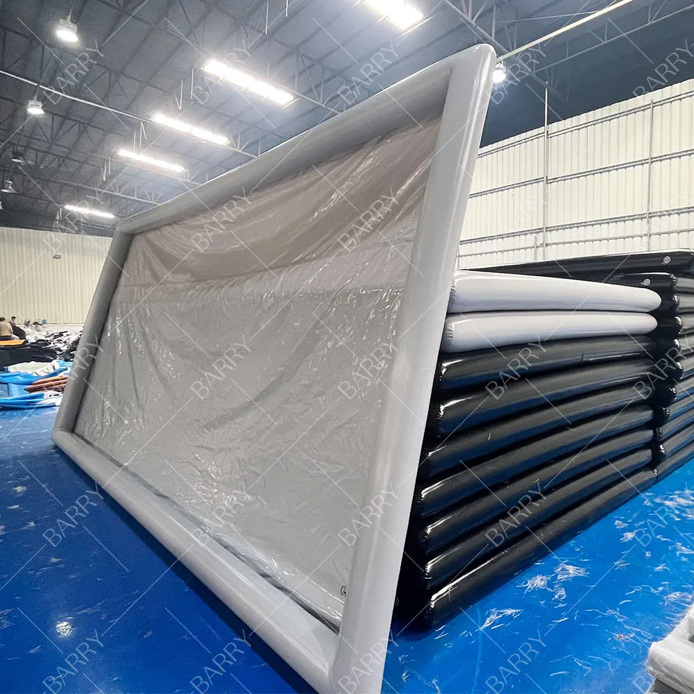 

Customized Portable Inflatable Car Clean Pad Containment Inflatable Car Wash Floor Mat Clips