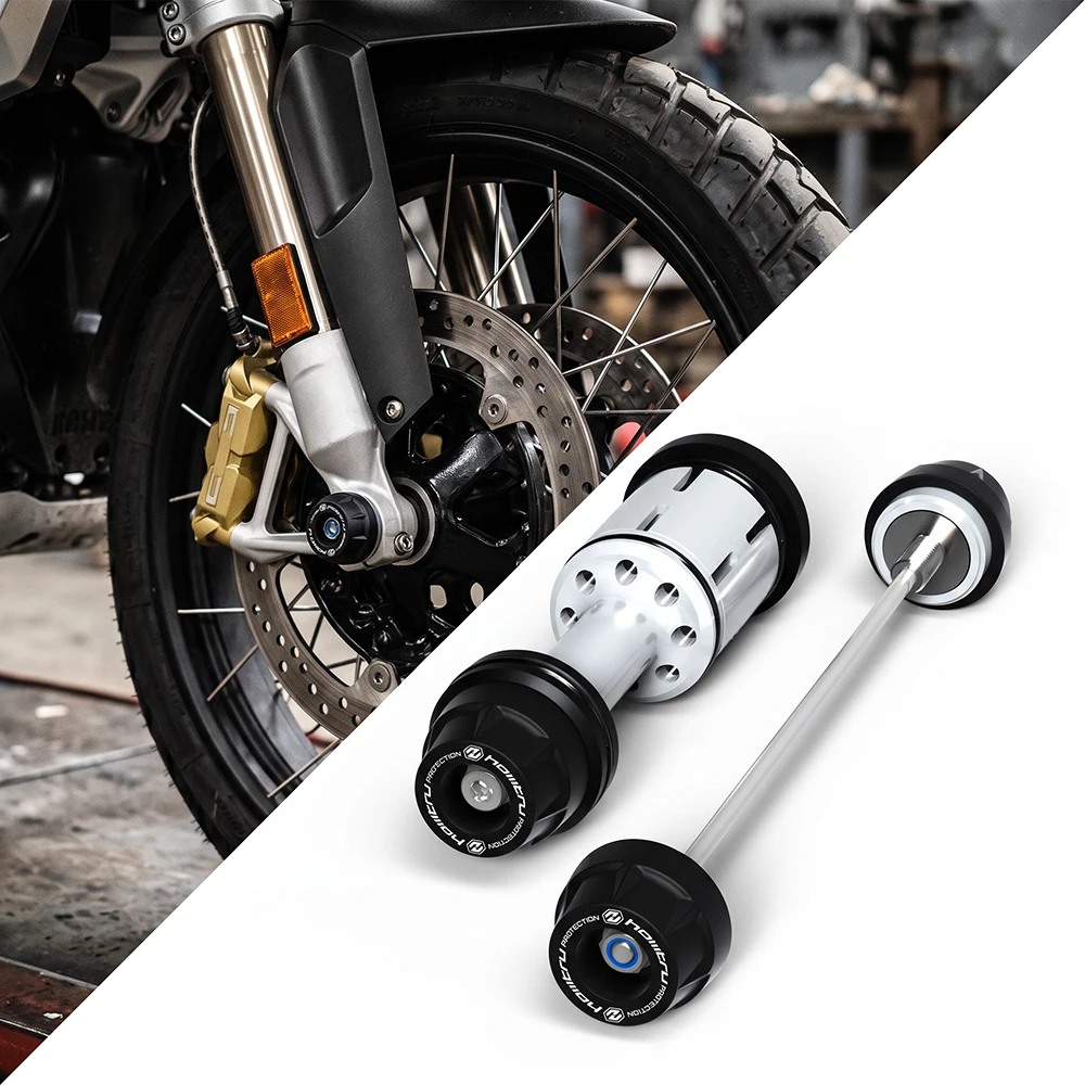 For BMW R1200GS R1250GS Exclusive / Adventure 2019-2023 Front Rear wheel Spindle Crash Protection