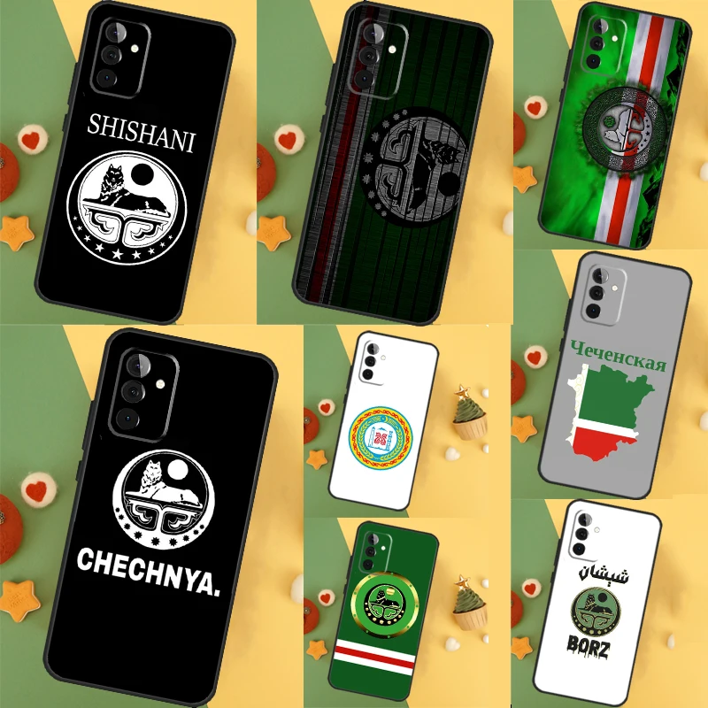 Chechnya Chechen Flag Case For Samsung Galaxy A52 A32 A12 A53 A33 A23 A13 A54 A34 A14 A51 A15 A25 A35 A55 Cover