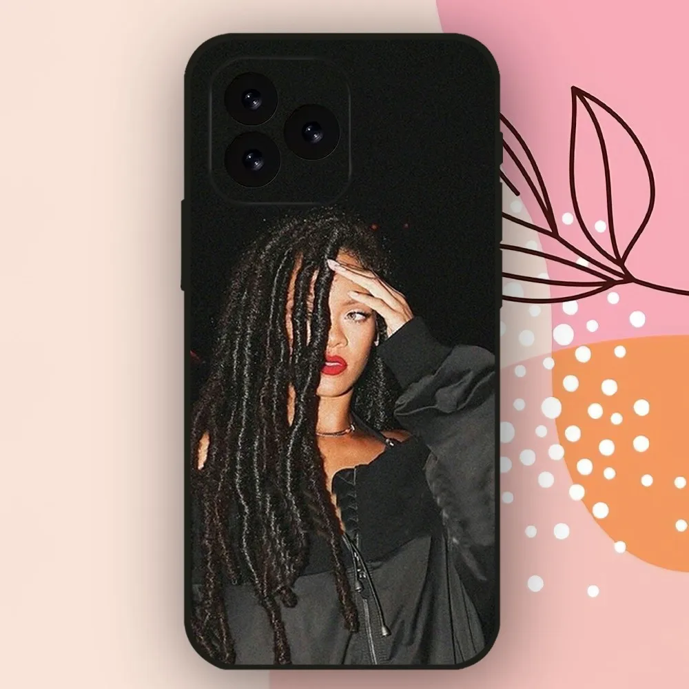 Singer R-Rihanna  Phone Case For iPhone 11 12 13 14 15 Mini Plus Pro Xs Max X S Plus XR Shell