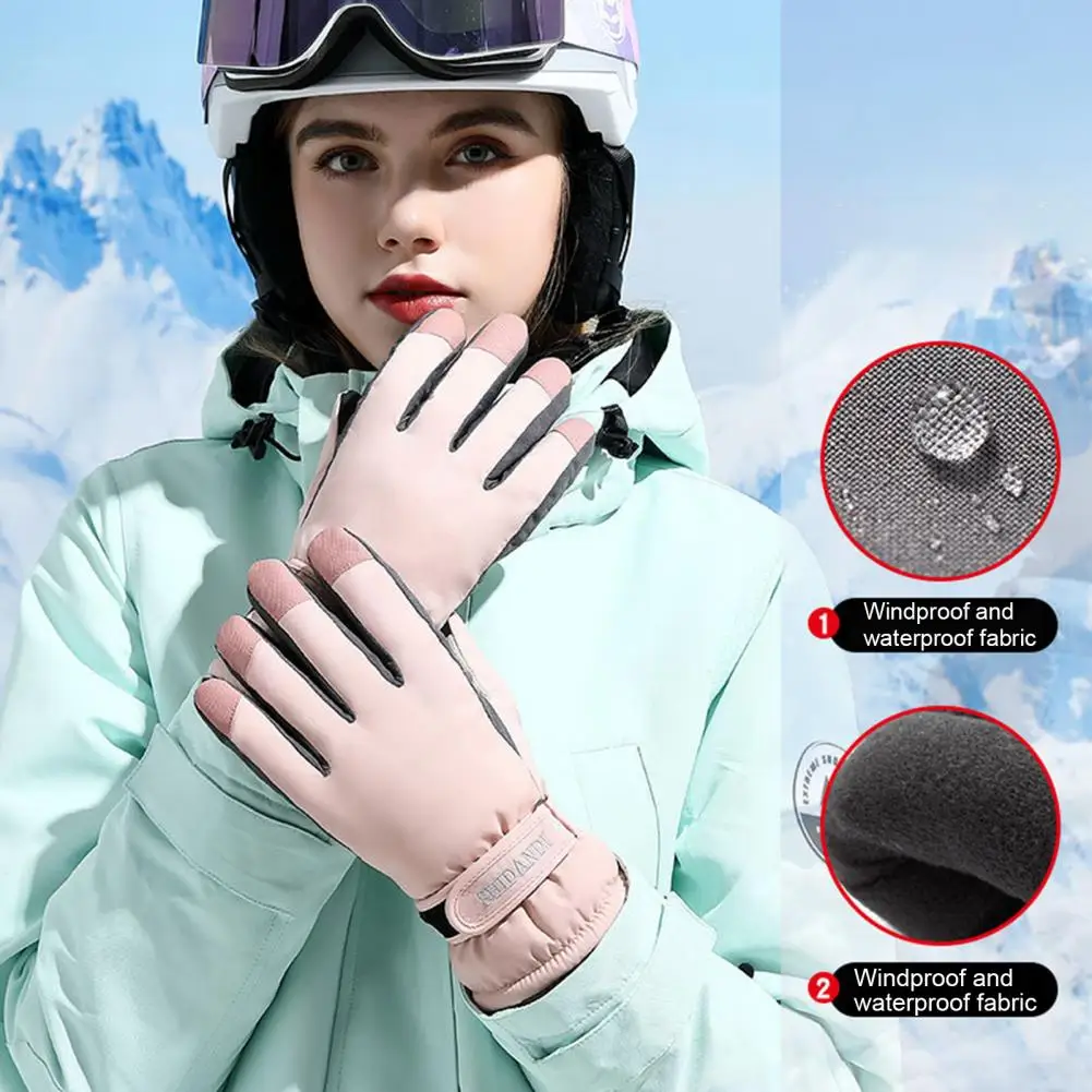-40°c Resistant Gloves for Winter Sports Winter Gloves for Touch Screen Winter Outdoor Sports Gloves Touch Screen for Running