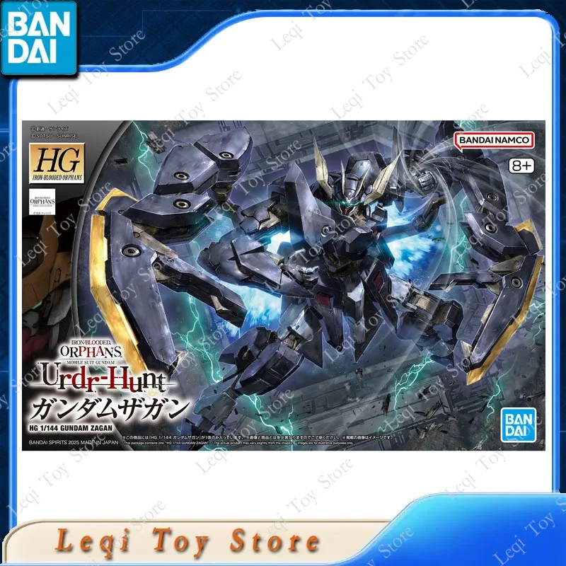 

Bandai Original Genuine HG 1/144 IBO URDR HUNT GUNDAM ZAGAN Action Anime Figures Toys Boys Kids Gift Assembly Model Ornaments