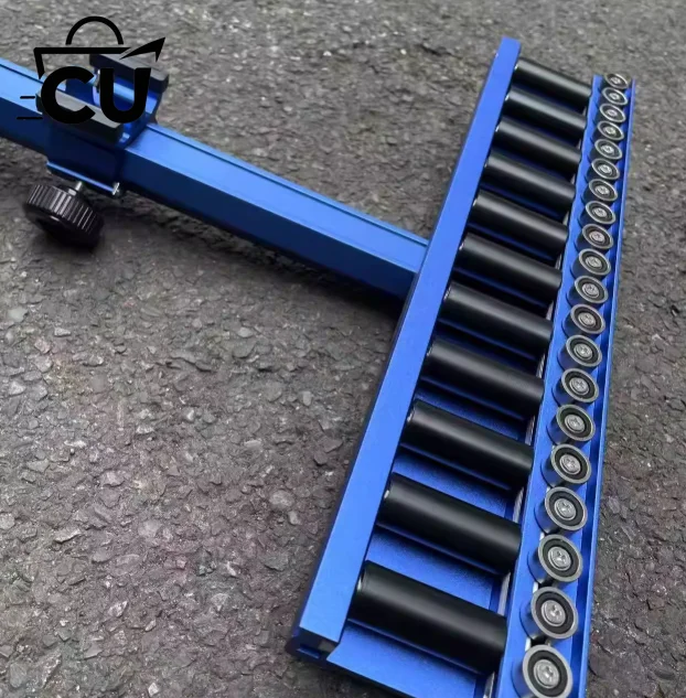Adjustable steel bearing rock plate T-shaped ceramic tile push roller right angle card brick full ceramic cutting