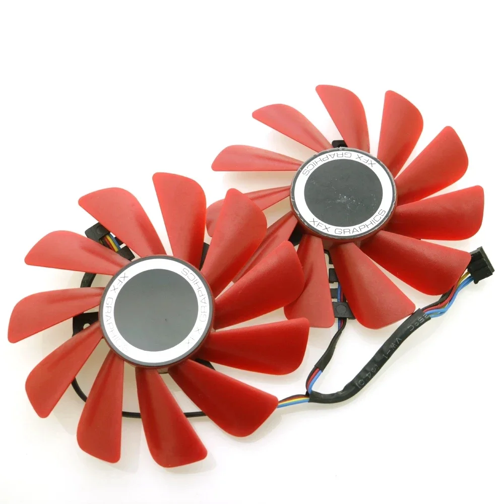 

FD9015U12D FDC10U12S9-C DC12V 85mm 4Wire 4Pin VGA Fan For XFX RX560D RX570 RX580 Graphics Card Cooling Fan