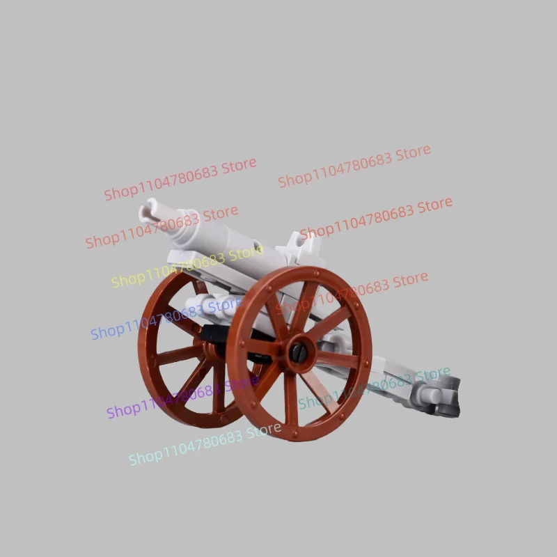 MOC Bouwstenen Sovjet Tank Mini Kanon Assemblagemodel Display Stuk Cartoon Anime Accessoires Speelgoed Vakantiecadeau Collectible