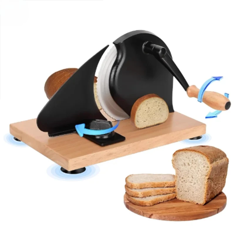 Classic hand cranked houseold bread slicer