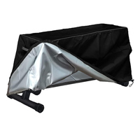 Waterproof Dust Cover Outdoor Bench Cover Wear-resistant Material 210D Oxford Cloth For Workout Bench 152*46*54cm