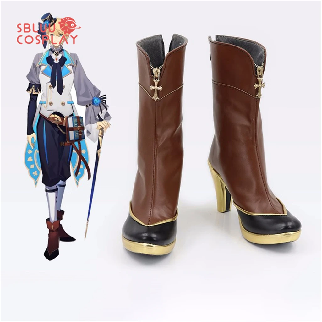 

SBluuCosplay Virtual YouTuber Kishido Temma Cosplay Shoes Custom Made Boots