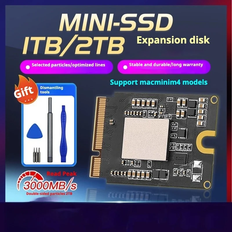 

Solid State Drive Kit 1T/2T For MAC MINI M4 SSD Capacity Upgrade Toshiba/SSD New Particles Upgrade Memory DIY Reair Kit