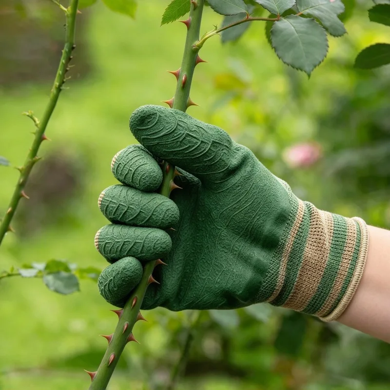 1/2pairs Gardening Protective Gloves Thorn Proof Rose Pruning Gloves for Cactus Rose Blackberry Plant Work Security Protection