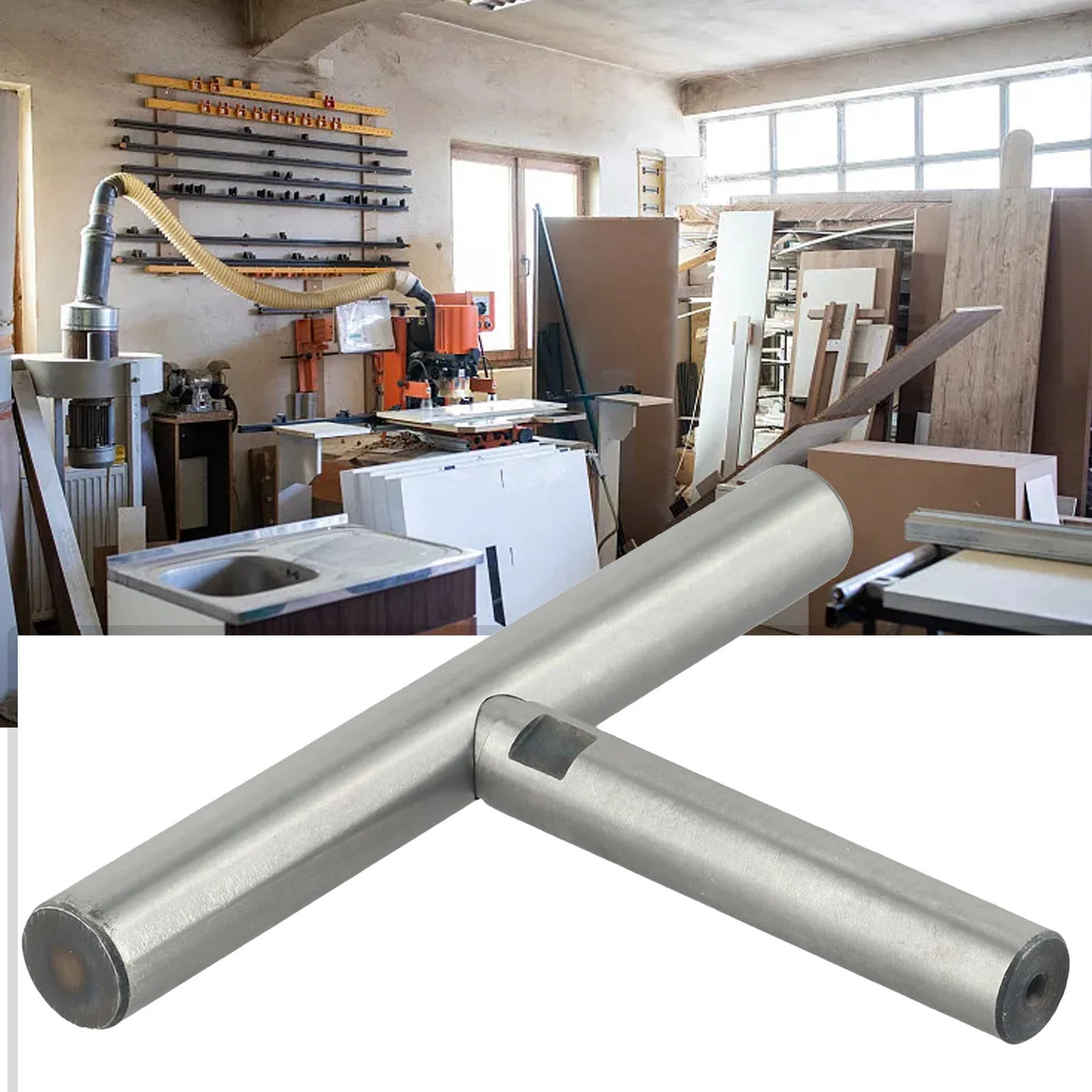 6 بوصة للإزالة مخرطة أداة الراحة الفولاذ المقاوم للصدأ النجارة تحول حامل 16 مللي متر تعديل أداة سكوتر محرك وجع المفك #3