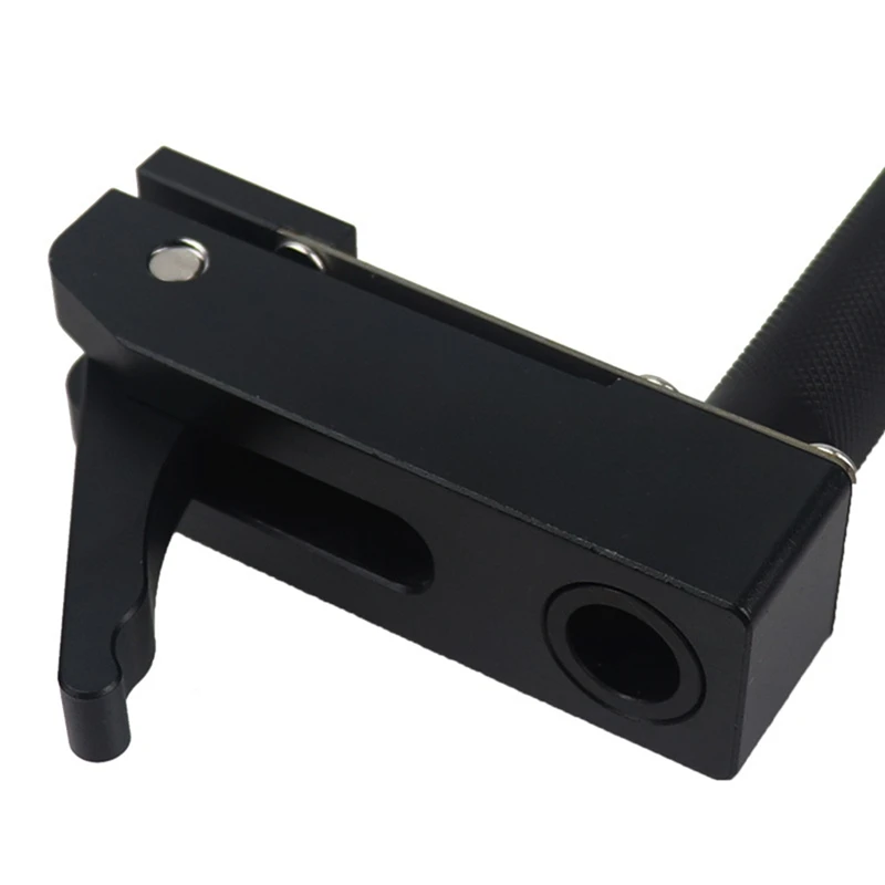 ABJY-Set Klem Lubang Meja Kerja Aloi Aluminium Meja Pertukangan Dapat Disesuaikan Penjepit Cepat Tahan Klip Tetap Cepat untuk Meja Kerja