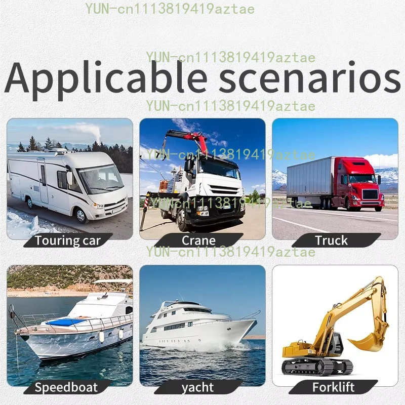 33 series Automatic Water Diaphragm Pump 12V Self Priming Electric Yacht Boat Ship RV Caravan High Pressure