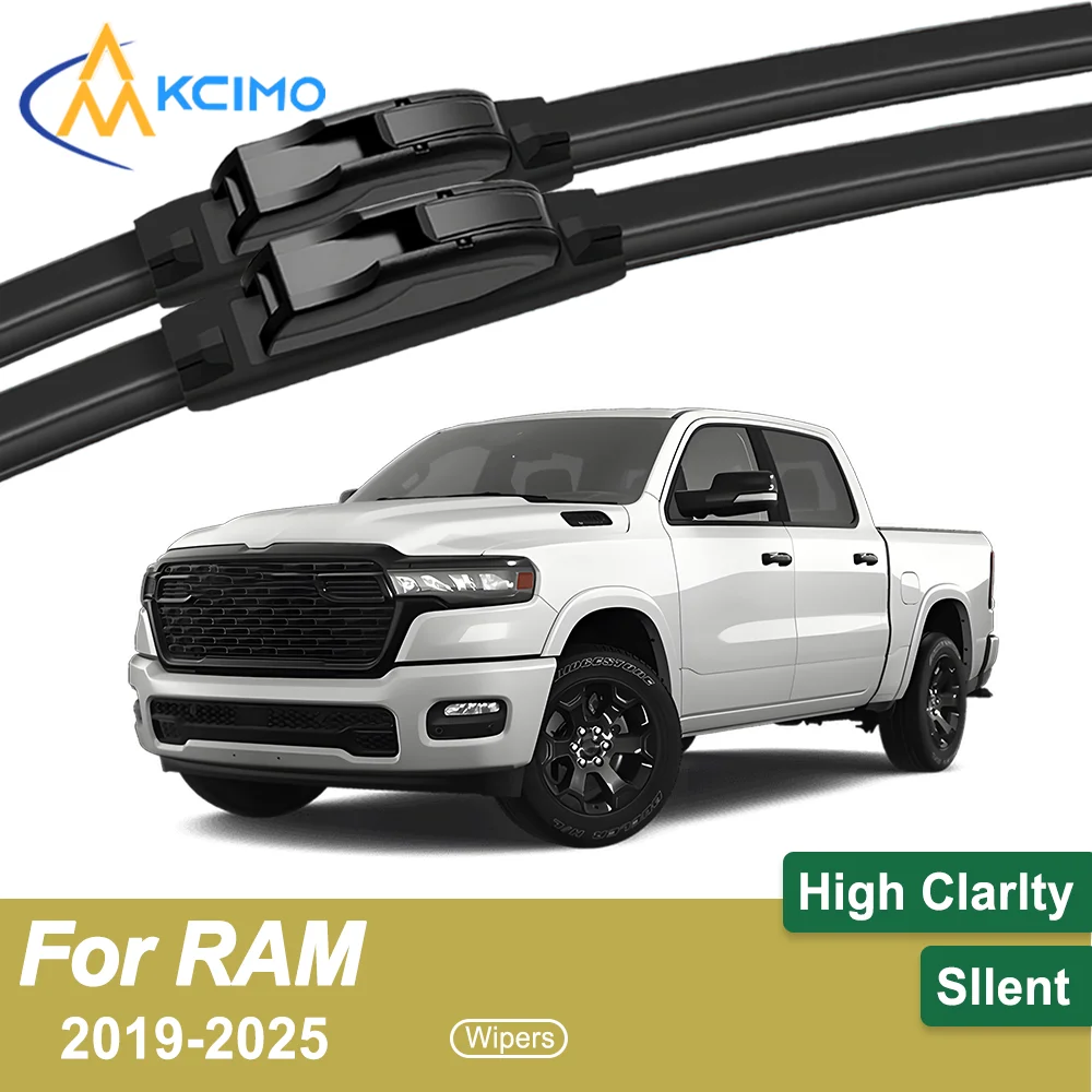 

2-Pack Superior Wiper Blades for RAM pickup DT 2019-2025 All-Season Durable Quiet Wiping Uninterrupted Visibility