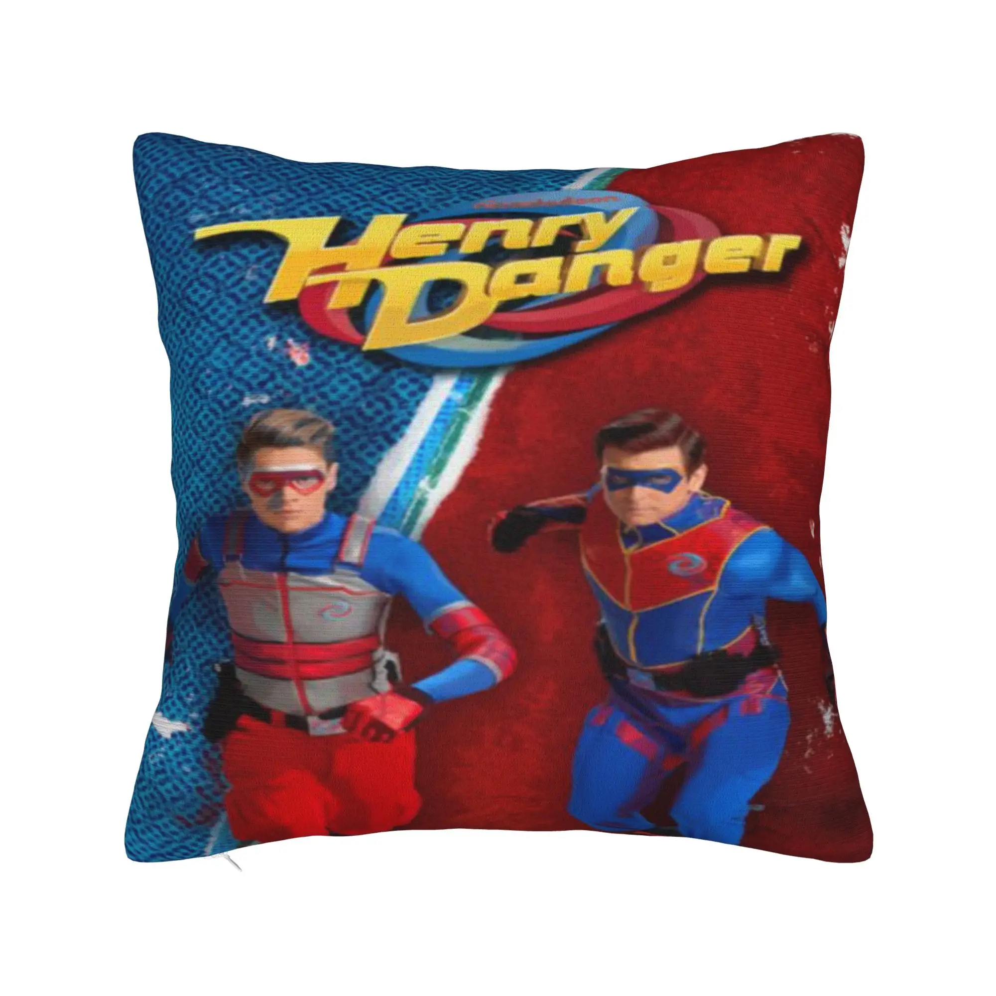 Bed Decorations Captain Henry And Kid Danger  Pillowcase Merch  Pillow Covers Zipper Multi-Size