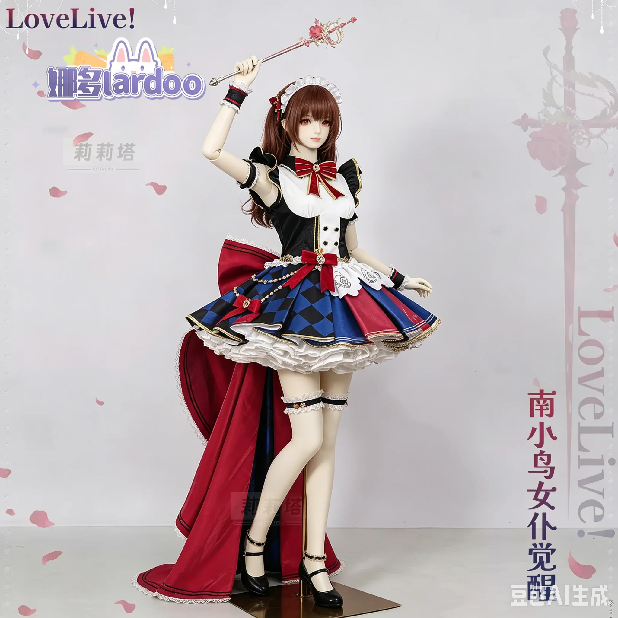 

Love Live! Kotori Minami Maid Awakening Cosplay Costume, Idol Outfit