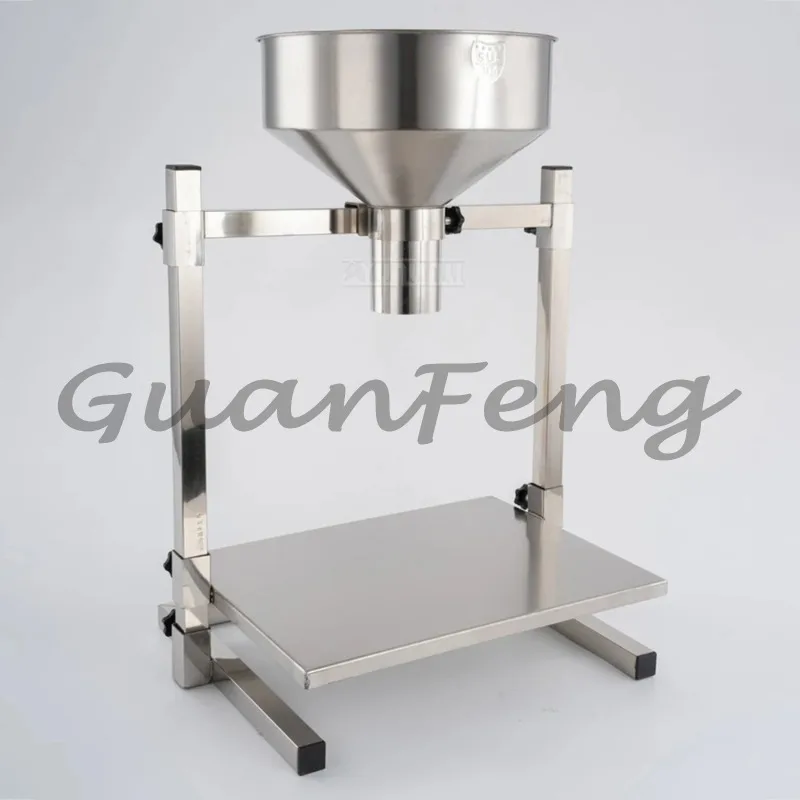 Large Diameter Stainless Steel Vacuum Bag Funnel with Bracket
