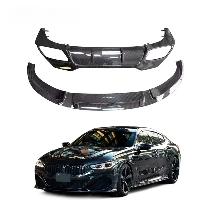 

Car Accessories Carbon Fiber 3D Style Body Kit for 8 Series with Front Lip Rear Diffuser Body Kit