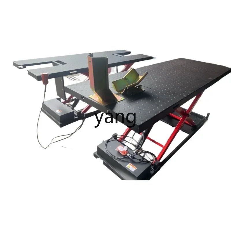 

YJQ motorcycle lift maintenance table electric hydraulic repair repair frame lifting frame