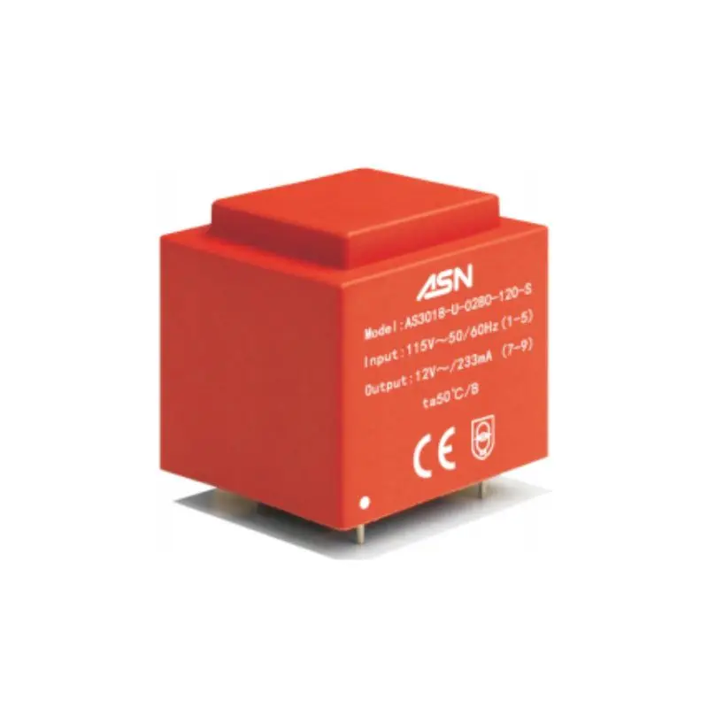 VAOHM 1pcs EI Core AS3018-U-0280-120-S 115V/12V Encapsulated Transformer 30/18 AS3018-U Series (0280-120-S) O/P  2.8W