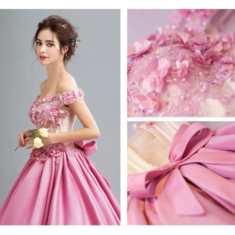 2026 Abito da sera con brindisi rosa monospalla delle nuove donne Alla moda e magra Nuovo abito con ciondolo per banchetti in stile fata con decalcomania