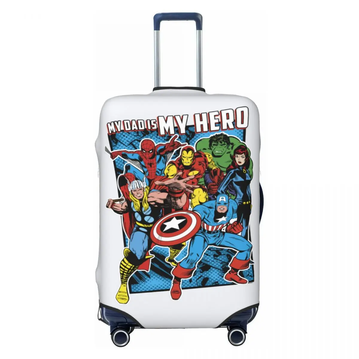 

Изготовленный на заказ чехол для чемодана Hulk Hero Dad, пыленепроницаемые дорожные чехлы для багажа 18-32 дюймов