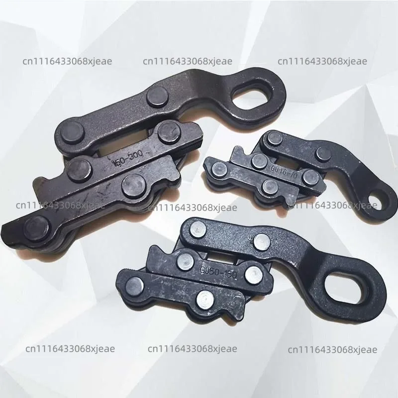 Cable Grip Clamp Professional Wire Rope Tension Clamp Hand Tools Railway Power Construction